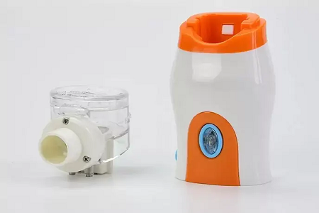 Babio ၏ခရီးဆောင် nebulizer: အသက်ရှူလမ်းကြောင်းဆိုင်ရာရောဂါကုသမှုအတွက်ဖြတ်တောက်ခြင်း - အစွန်းဖြေရှင်းချက်